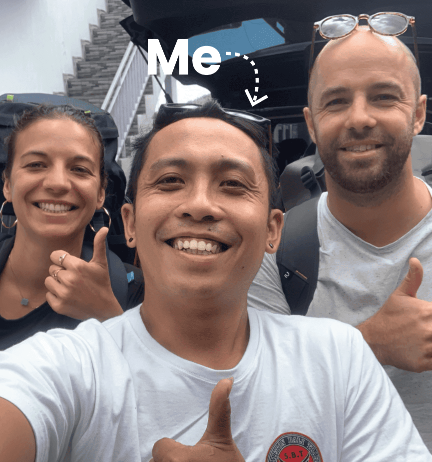 Balinese Men Driver Bali Tour Ubud